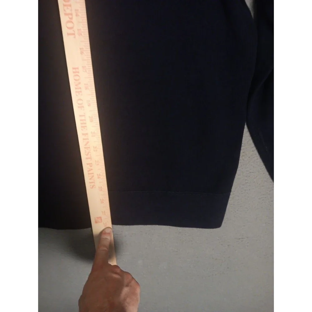Polo Ralph Lauren Luxury Jersey Shawl Collar Pullover BLUE Size XL - Pony- EUC